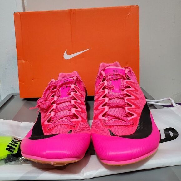 Nike Zoom Rival Sprint Mens Sz 13/Womens Sz 14.5 Pink Track Spikes DC8753-600 - Picture 3 of 16